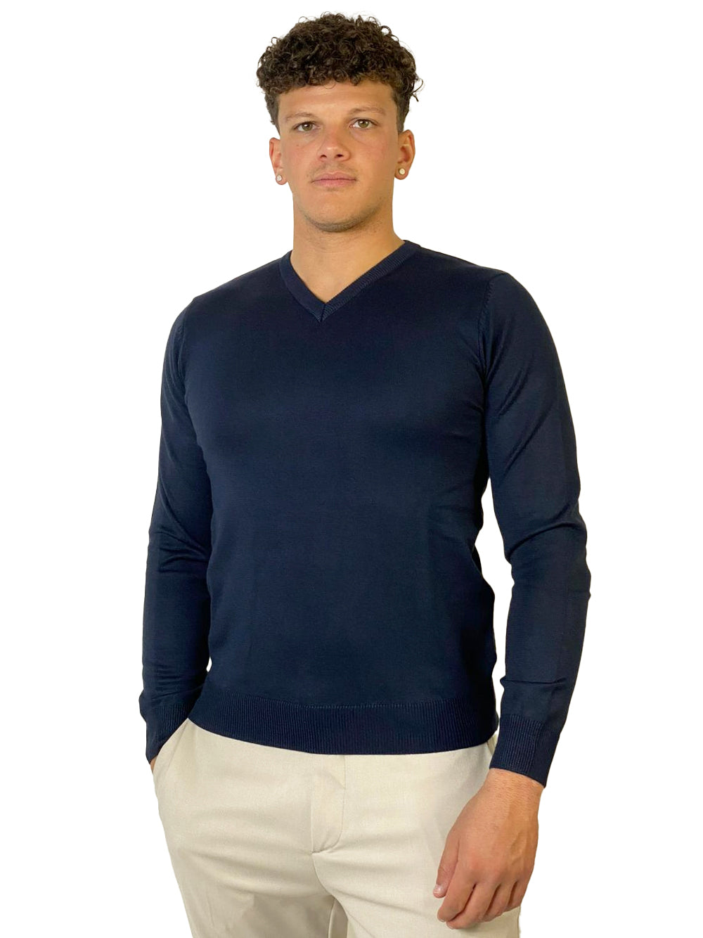 SEINSE MAGLIA MI3060SS BLU NAVY