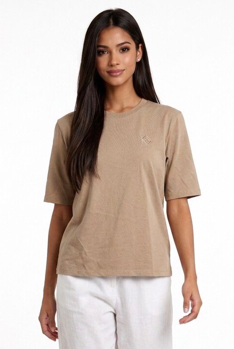 KOSTUMN T SHIRT BASIC KE2601 BEIGE