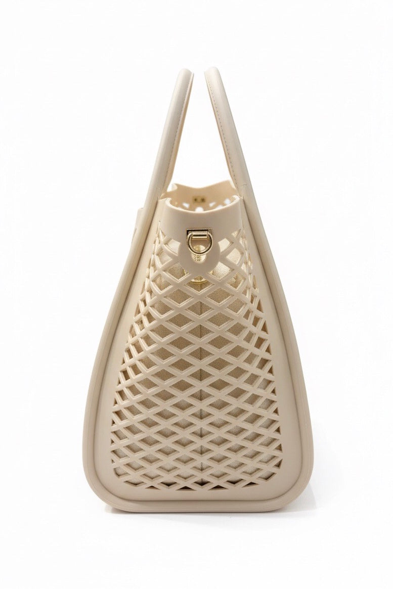 MARC ELLIS FLAT BUBY BASKET M BEIGE/LIGHT GOLD
