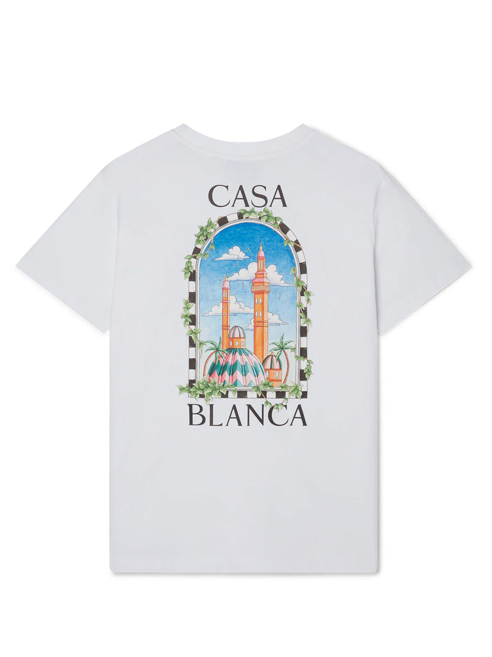 CASABLANCA VUE DE DAMAS PRINTED T-SHIRT