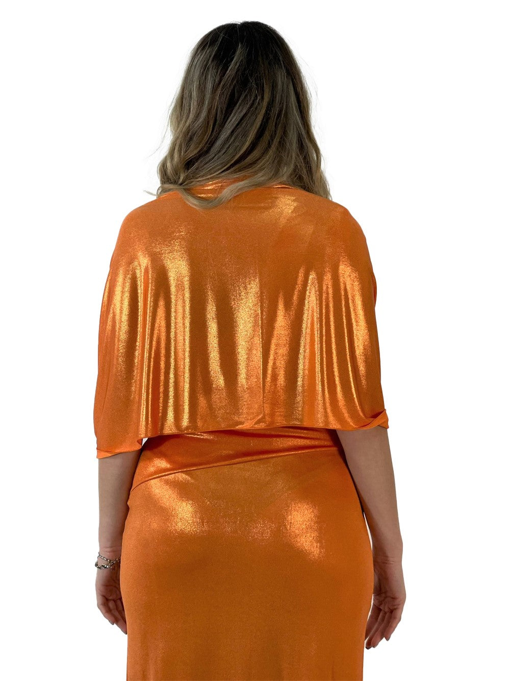 DRAMEE STOLA ARANCIONE SS23017