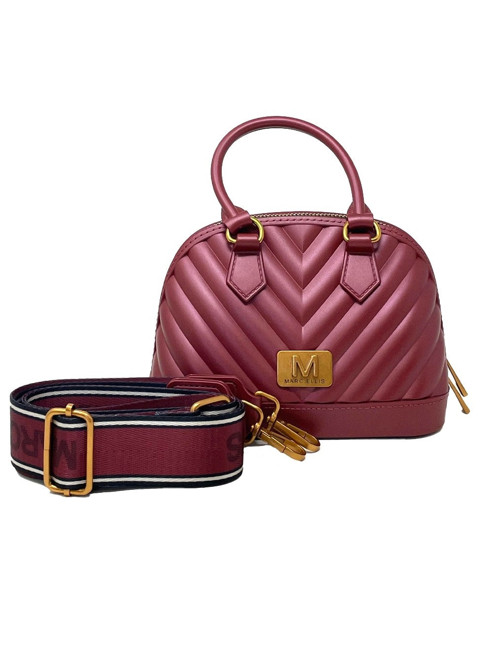 MARC ELLIS MAYA RED DAHLIA/RAME