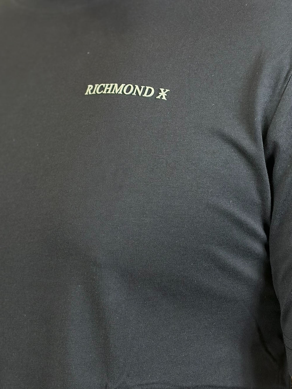 RICHMOND T SHIRT UMP26010TS RSC BLACK