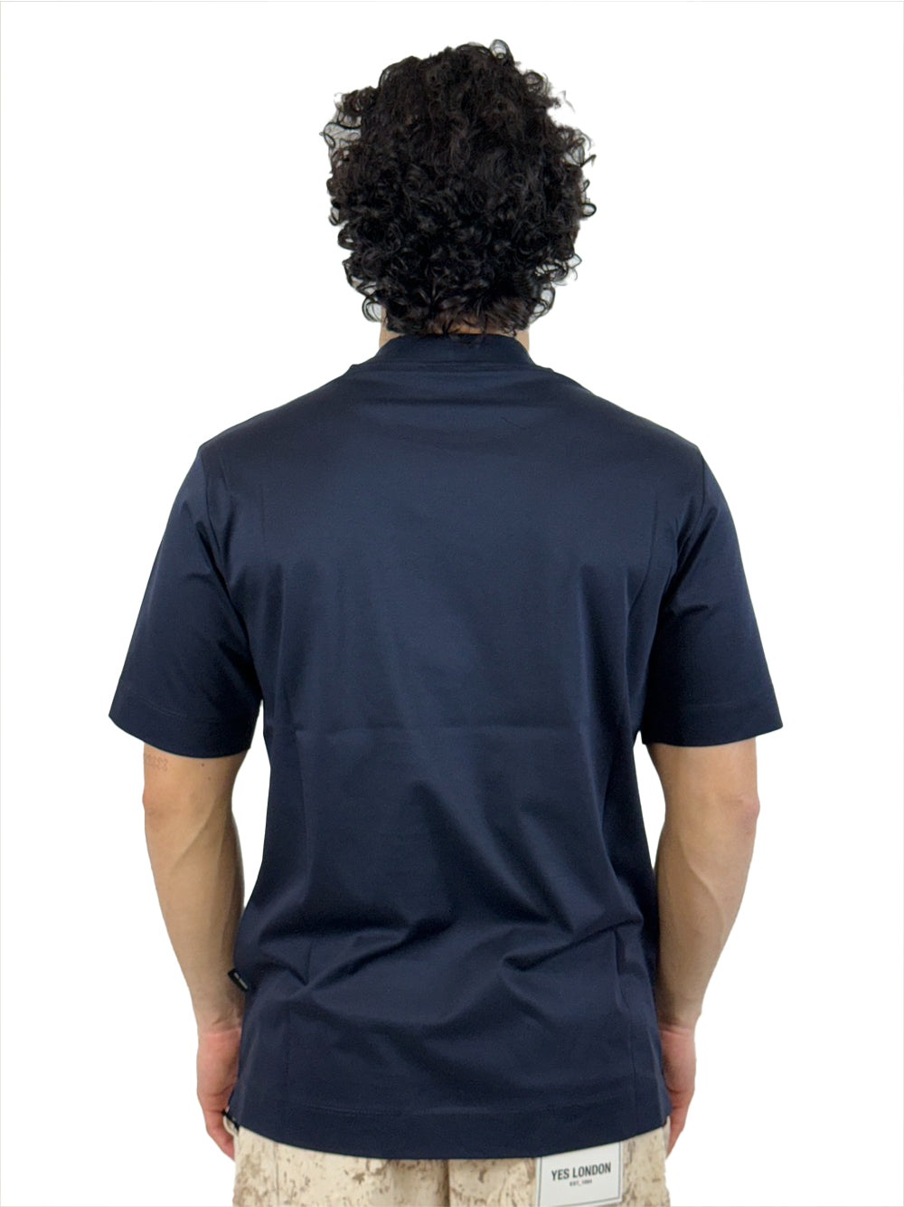 YES LONDON T SHIRT BASIC XM4293 BLU