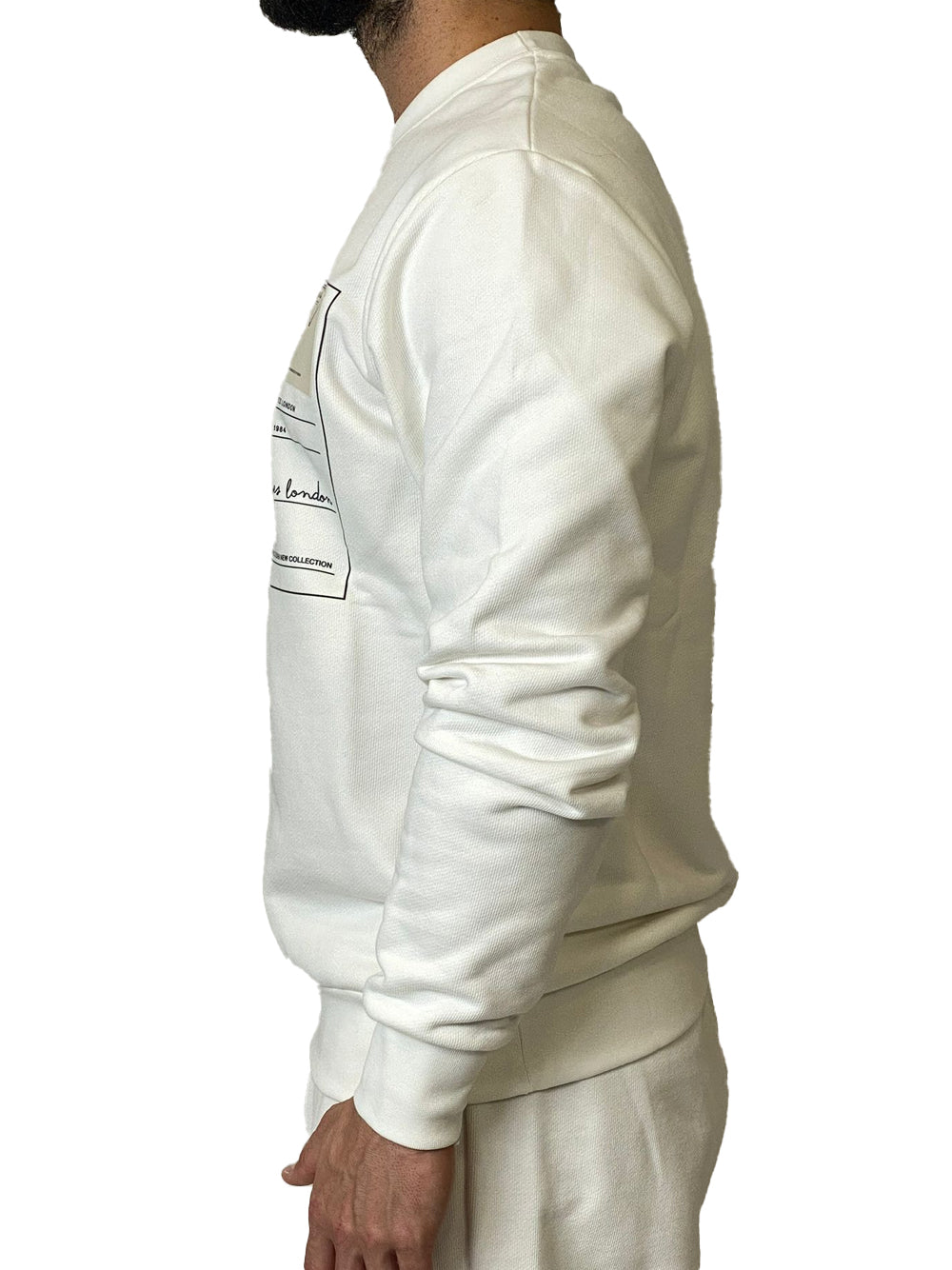 YES LONDON FELPA BIANCA XMF3952