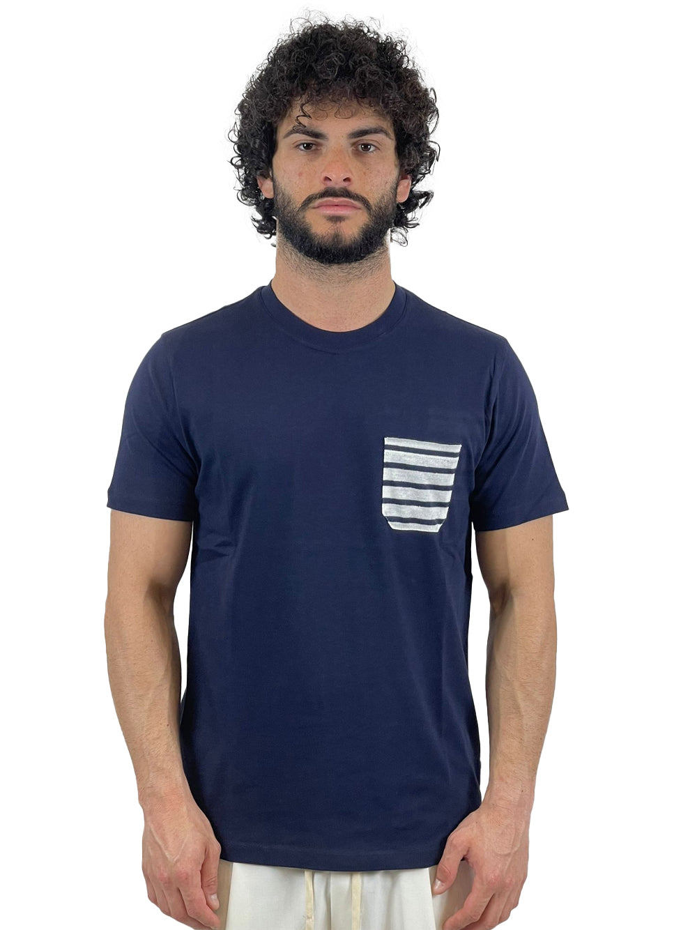 SEINSE T-SHIRT BLU TE3009SS