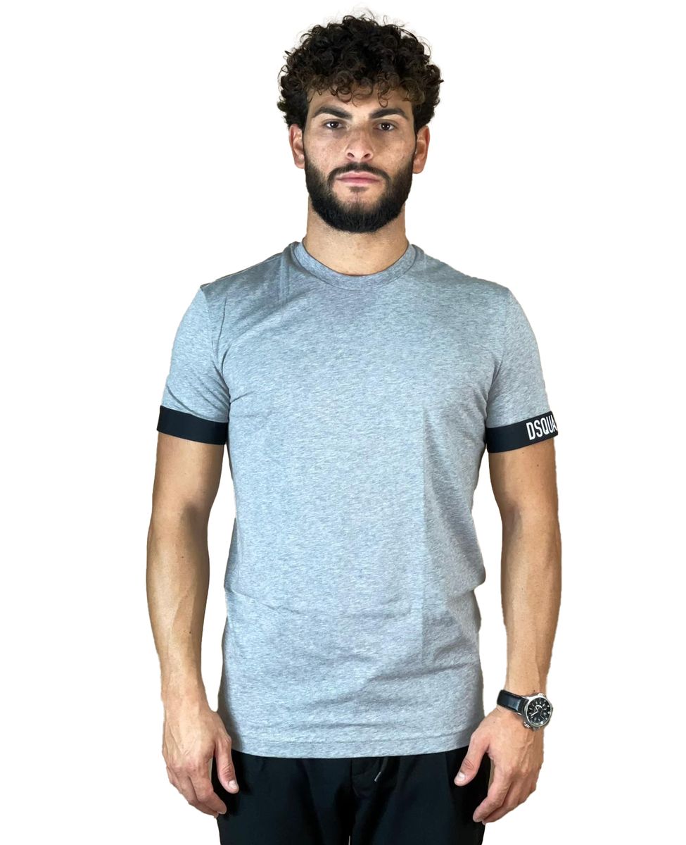 DSQUARED T-SHIRT GRIGIA D9M3U3620 03015 - Main Image