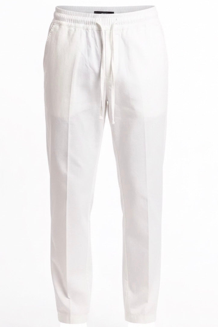 PRIME PANTALONE GE153 BIANCO