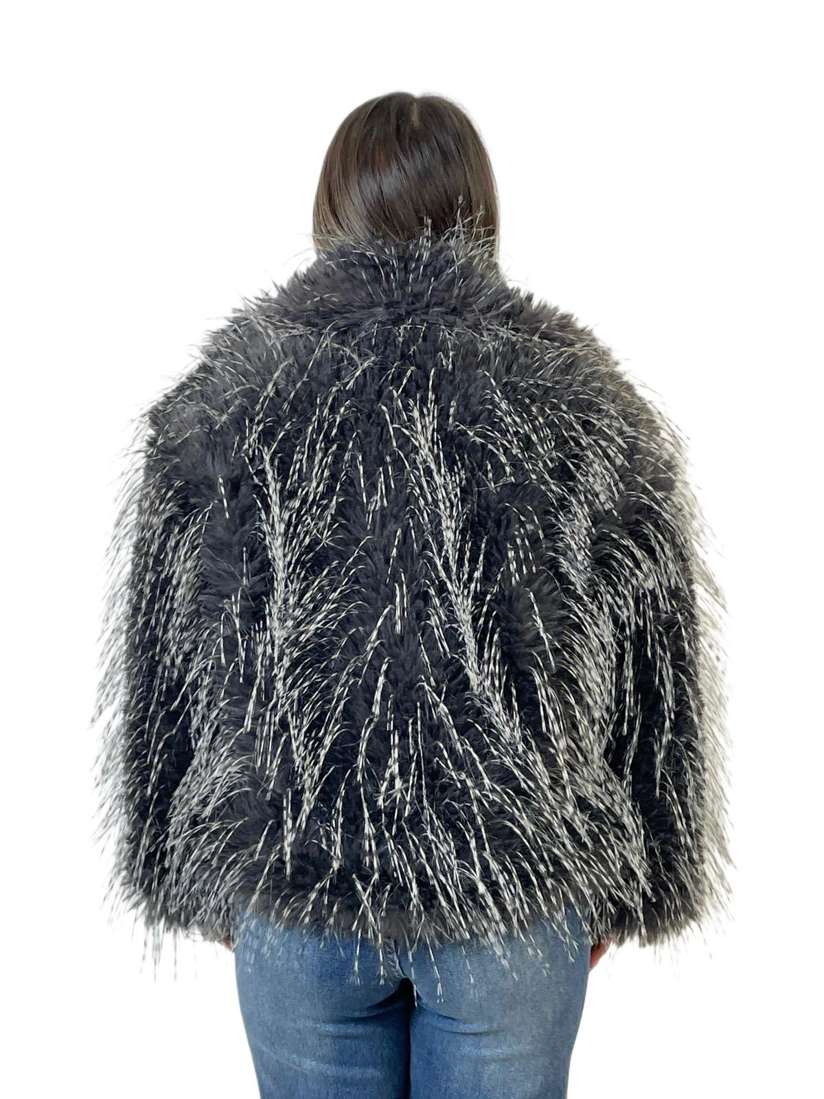 ACCADEMIA 20 ECO PELLICCIA NERA