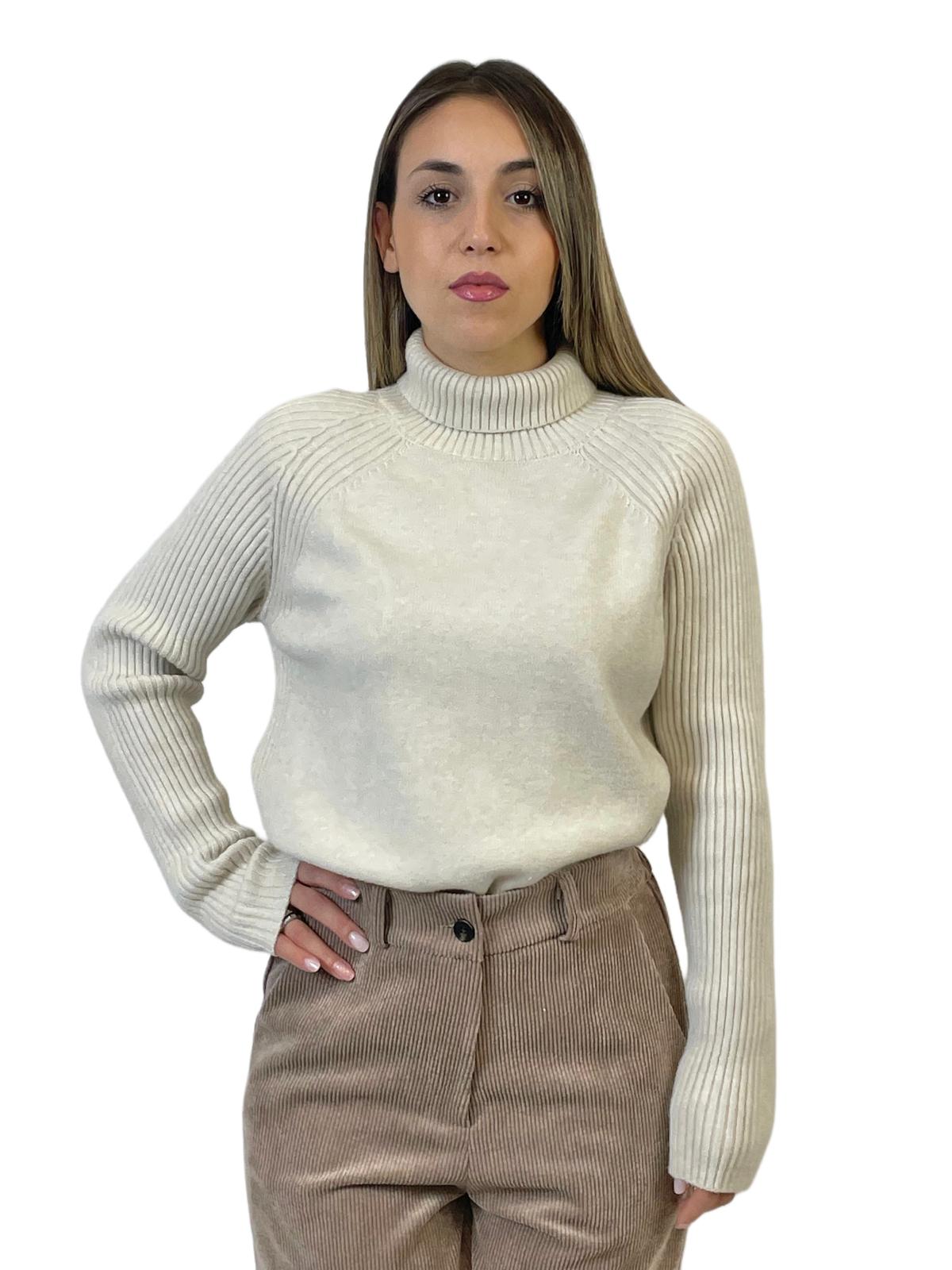 ACCADEMIA 20 PULLOVER SIMPLE PANNA