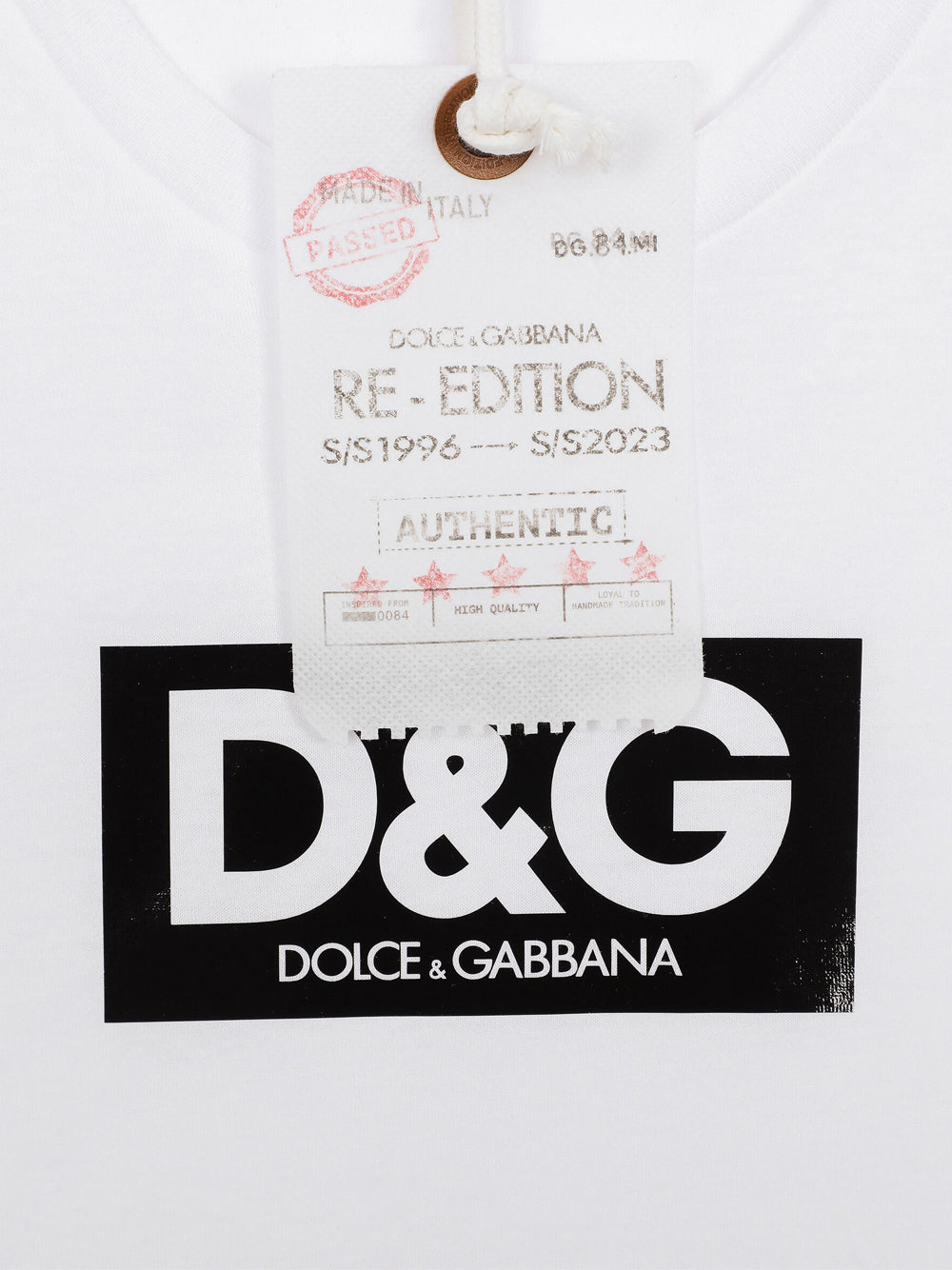 DOLCE E GABBANA T-SHIRT G8QI4TFU7EQW0800