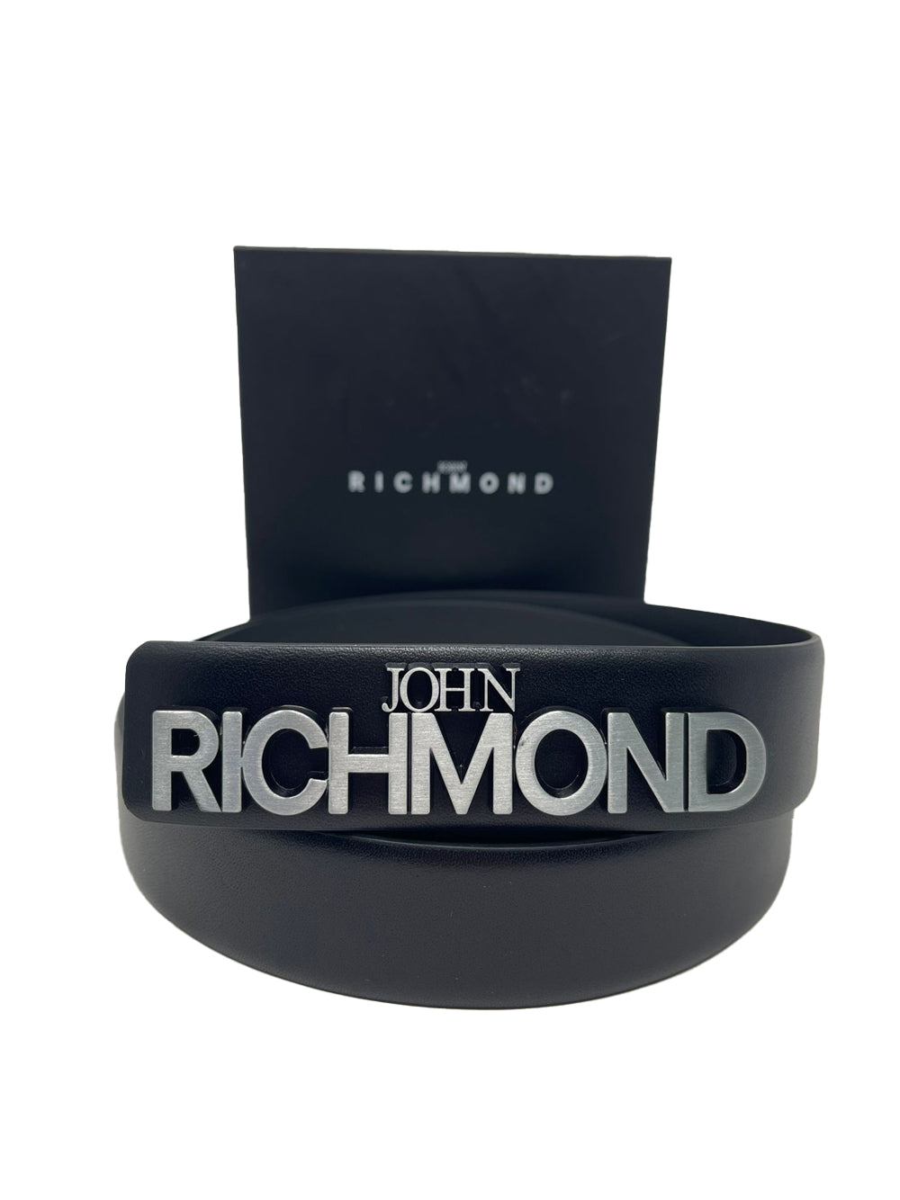 RICHMOND CINTURA C34 BLACK/SILVER