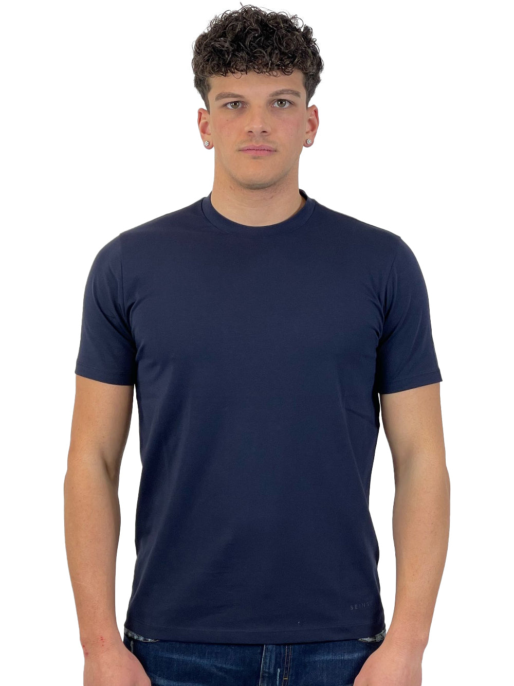 SEINSE T-SHIRT NAVY TE2929SS