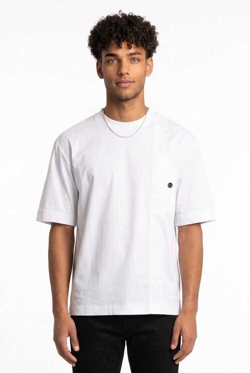 YES LONDON T SHIRT XM4269 BIANCA
