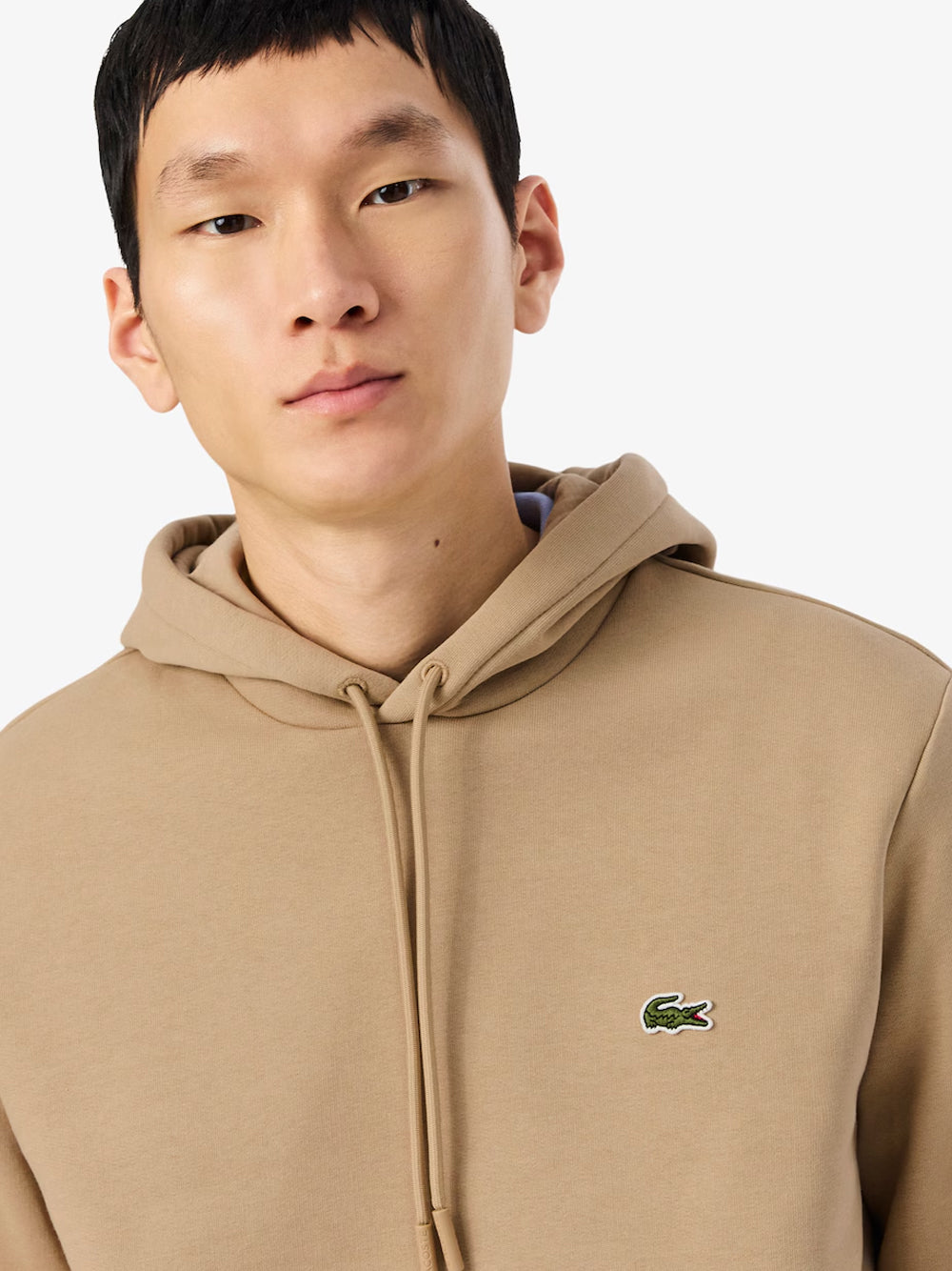 LACOSTE FELPA SH9623 00 025 BEIGE