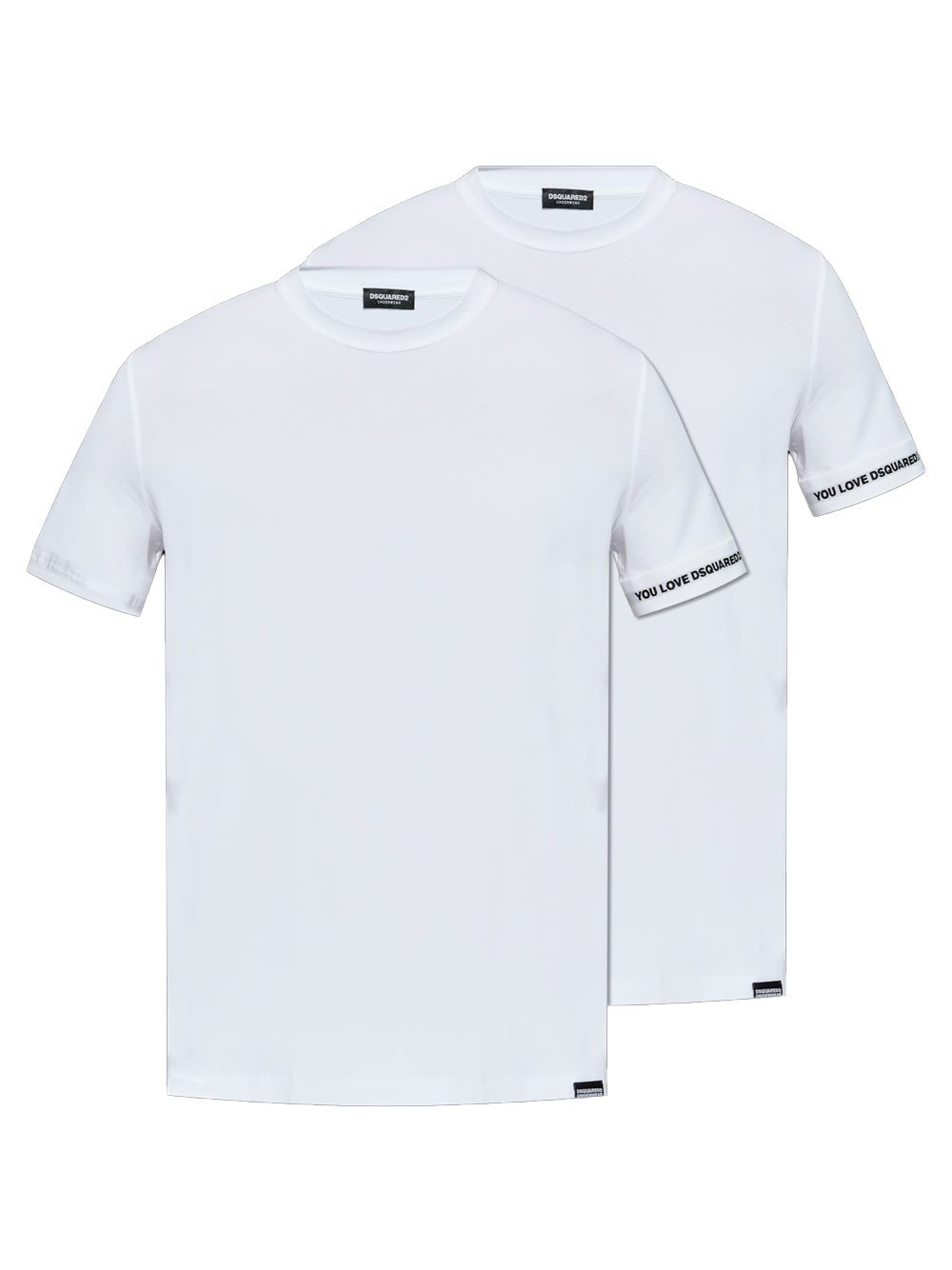 DSQUARED T-SHIRT TWINPACK D9X415500 100