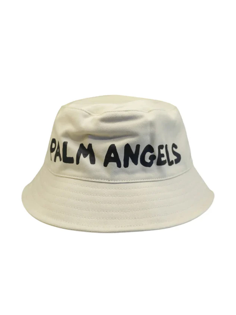 PALM ANGELS NECK LOGO BUCKET HAT PWLA032S26FAB003 0310