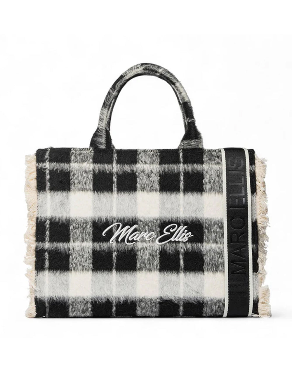 MARC ELLIS BUBY CHECK L BLACK