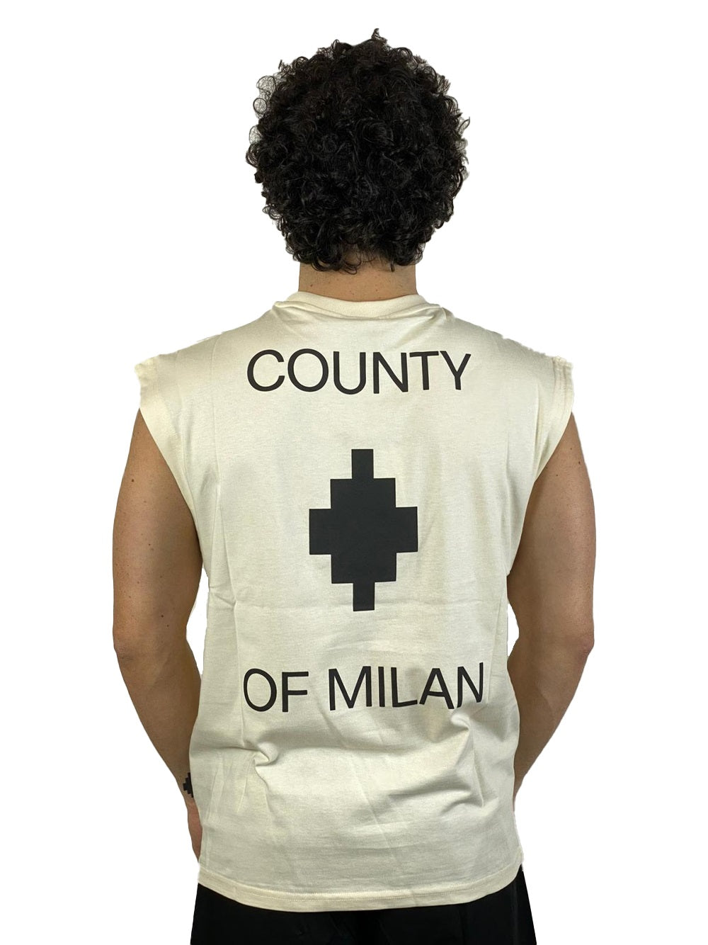 COUNTY OF MILAN BY MARCELO BURLON CANOTTA S6CMMATH098 COCONUT