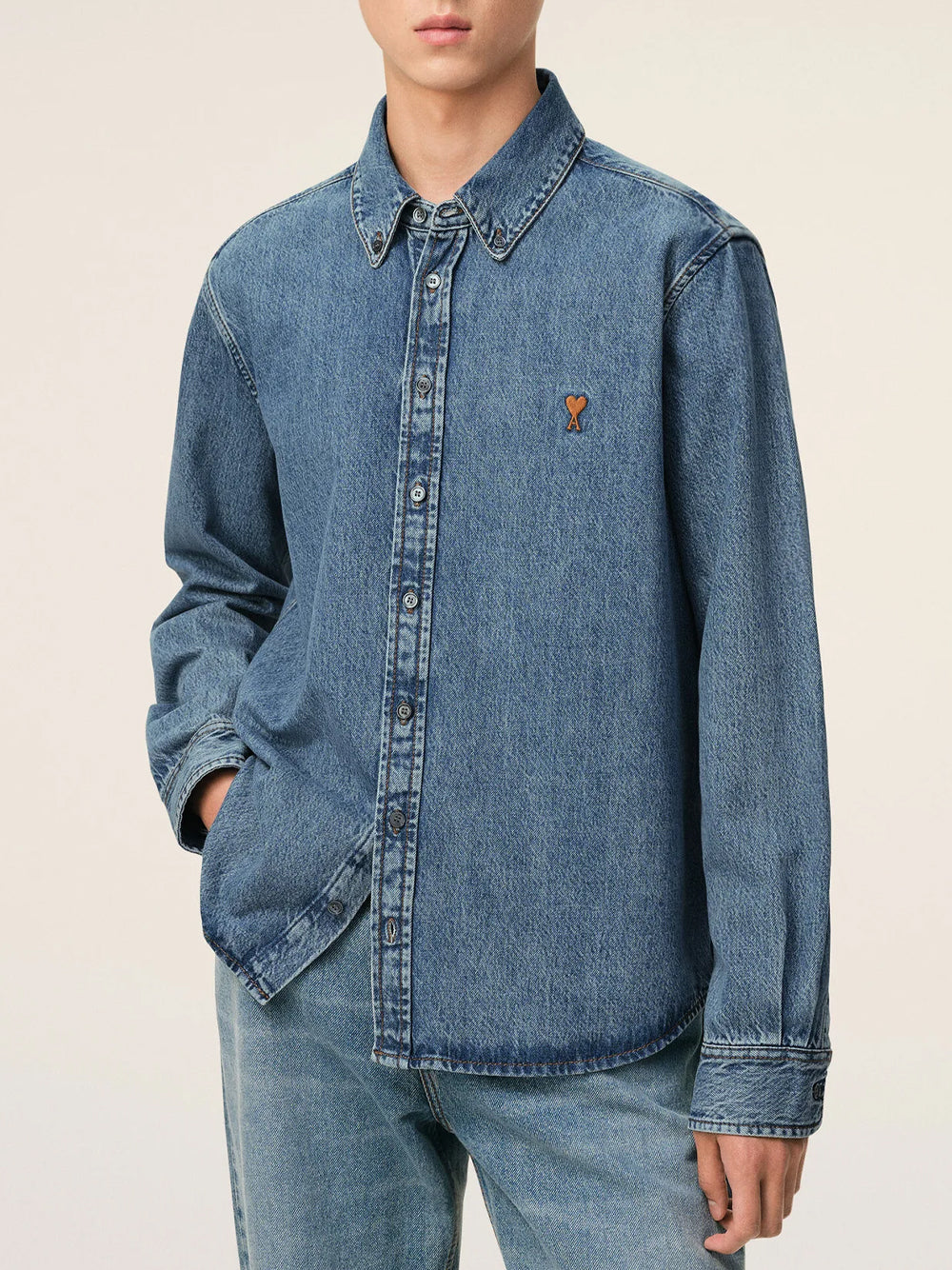 AMI PARIS CAMICIA USH786.DE0056.480