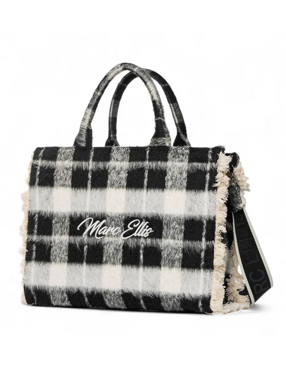 MARC ELLIS BUBY CHECK L BLACK
