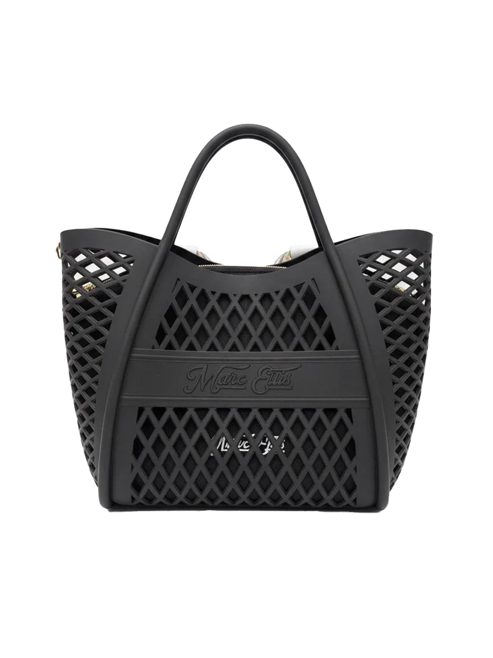 MARC ELLIS FLAT BASKET S BLACK LIGHT GOLD
