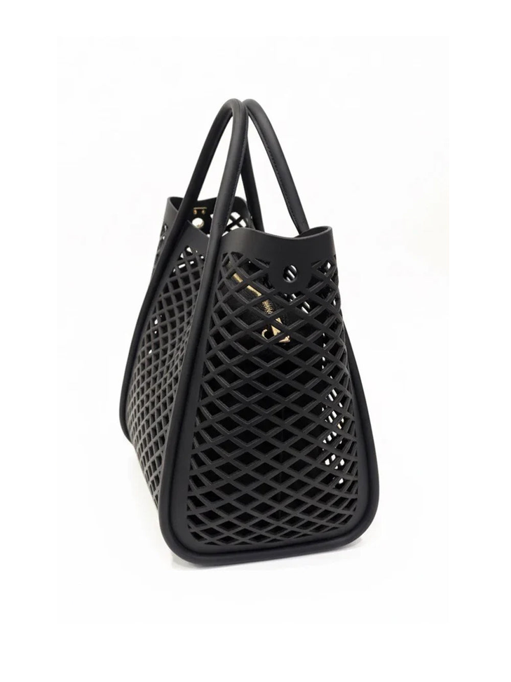 MARC ELLIS FLAT BASKET S BLACK LIGHT GOLD