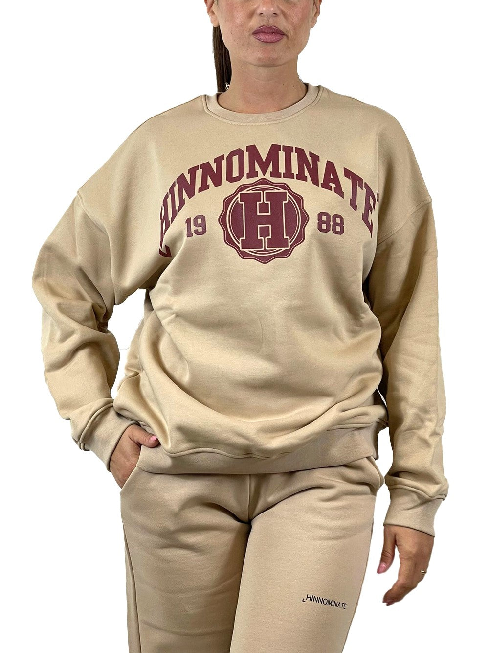 HINNOMINATE FELPA BEIGE HMABW02070