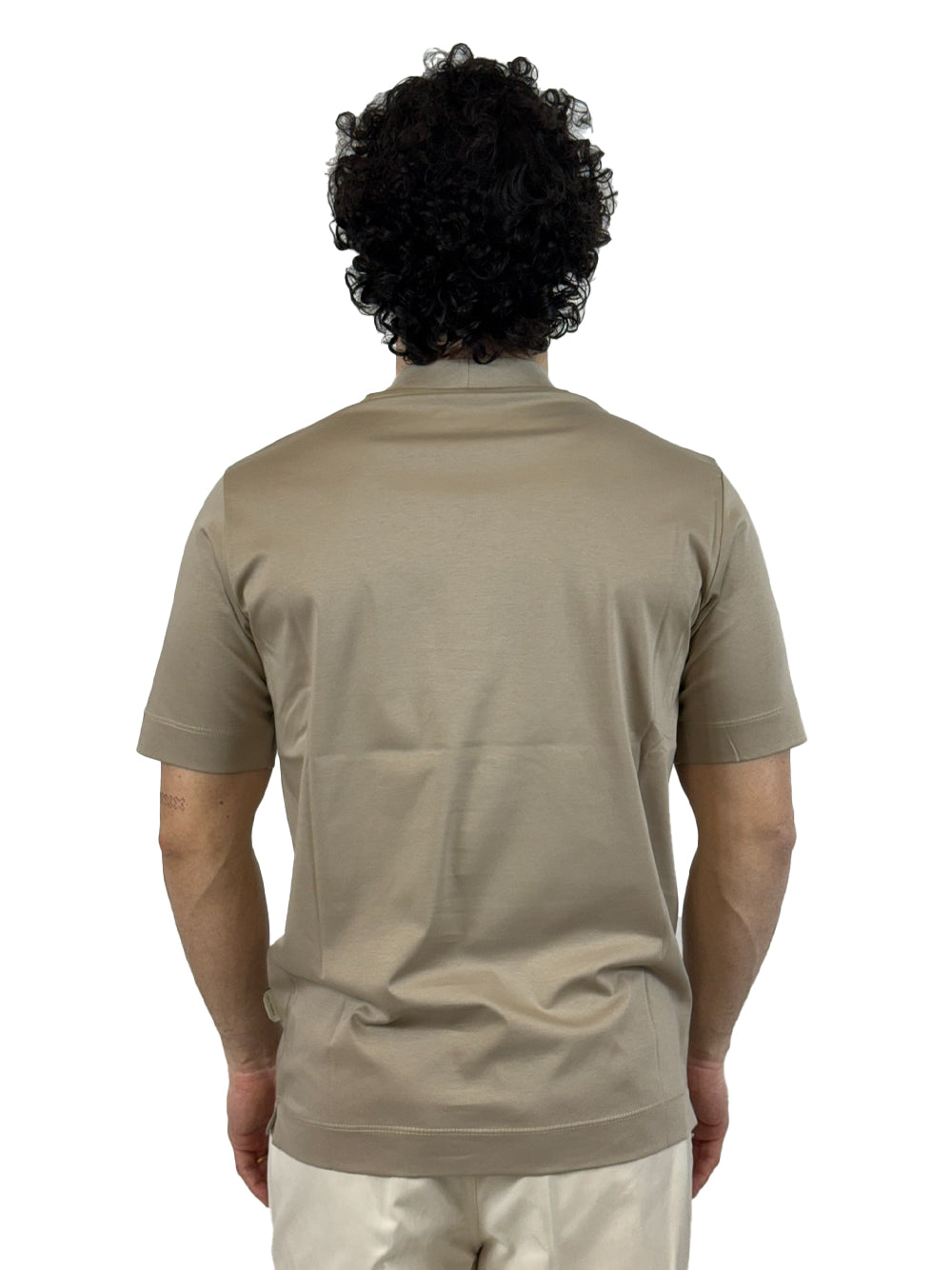 YES LONDON T SHIRT BASIC XM4293 BEIGE