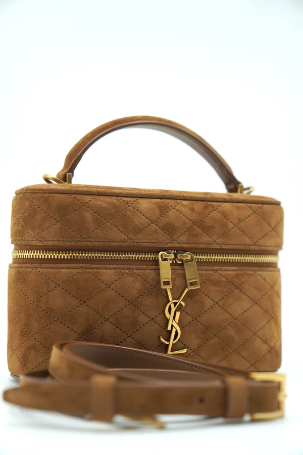 borsa Donna SAINT LAURENT VANITY GABY IN SUEDE