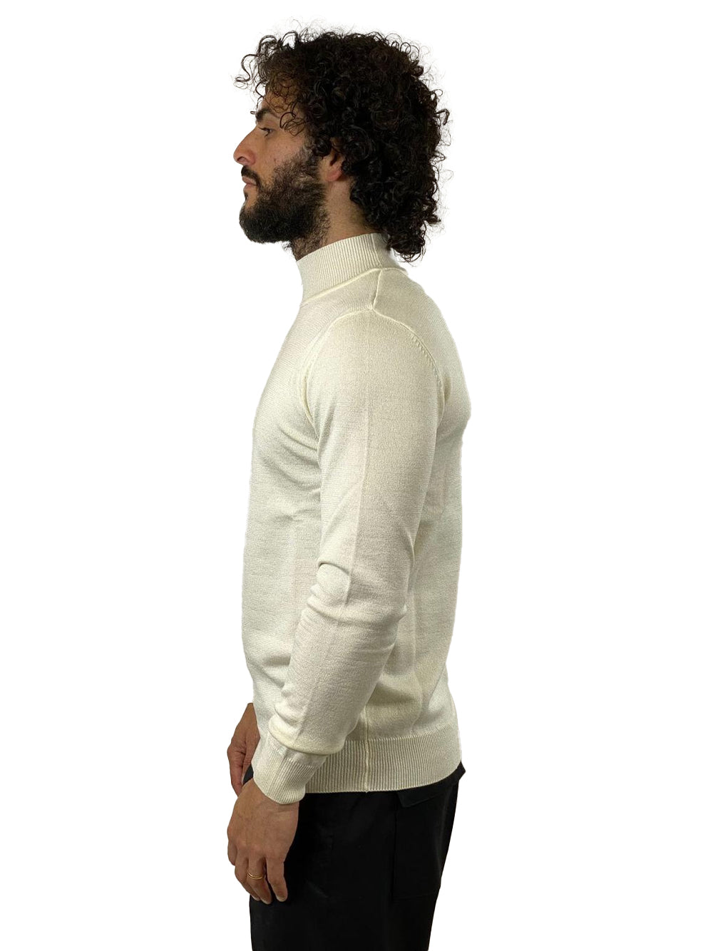 SEINSE LUPETTO NECK/BIANCO MI3059SS