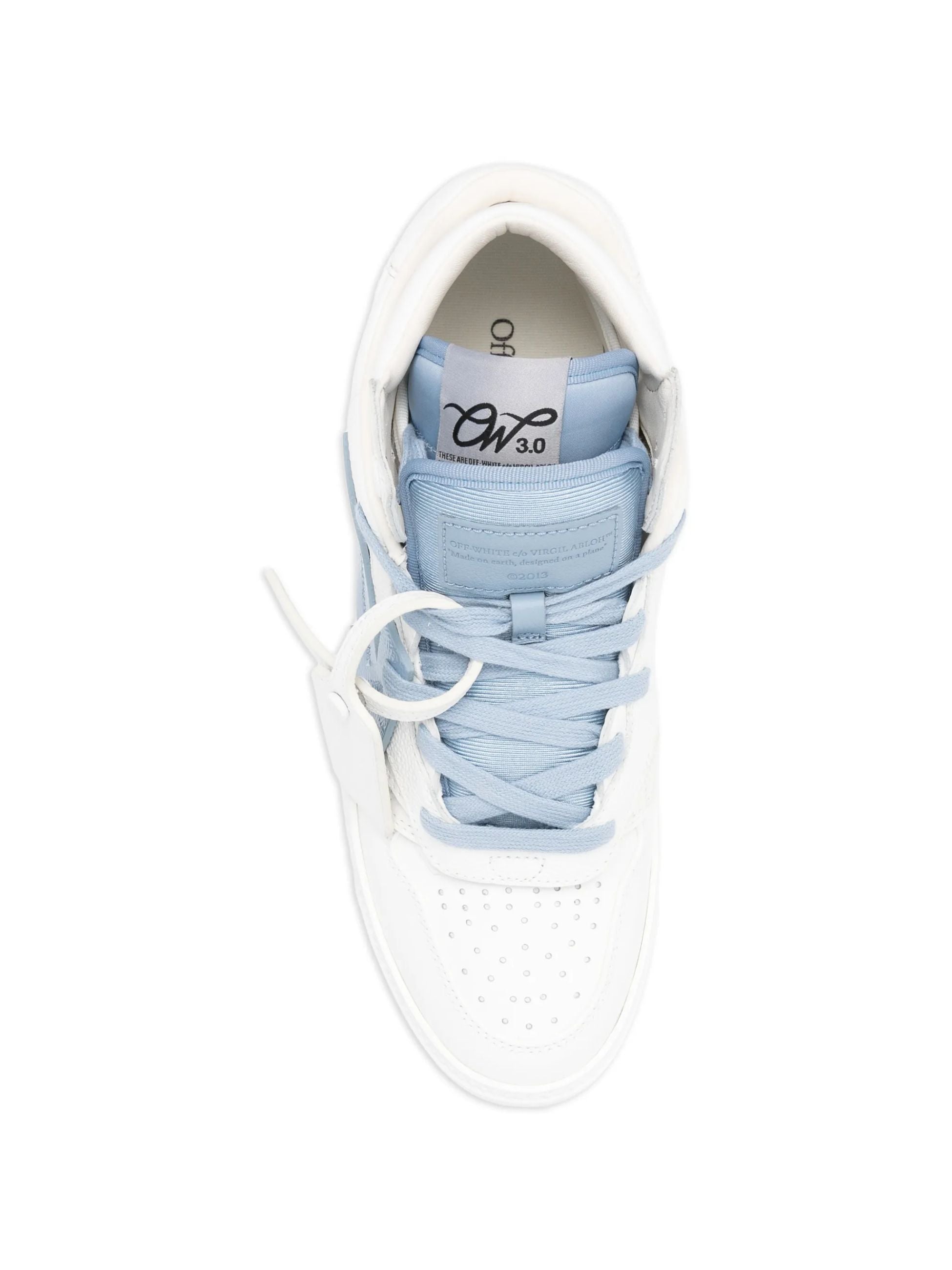 OFFWHITE SNEAKERS OMIA244S26LEA001044A FLOATING ARROW ICE / VINTAGE BLUE