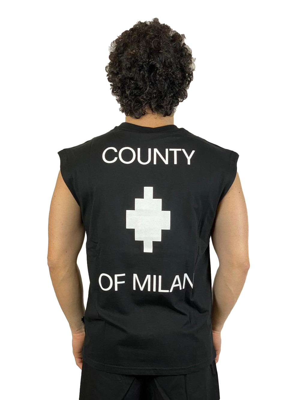 COUNTY OF MILAN BY MARCELO BURLON CANOTTA S6CMMATH098 BLACK