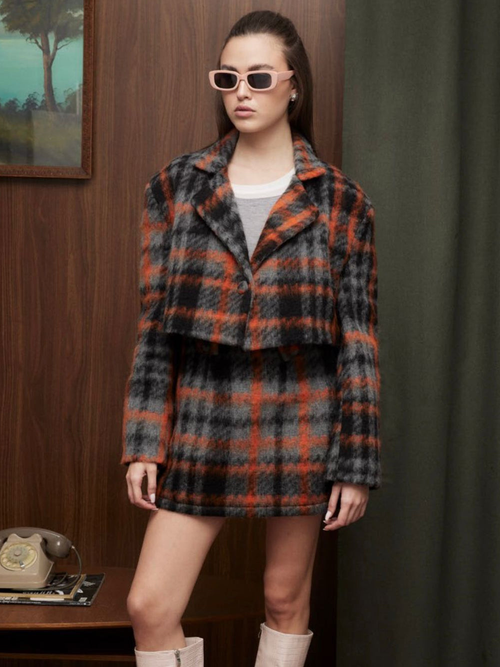 Kostumn gonna con bretelle KI25110