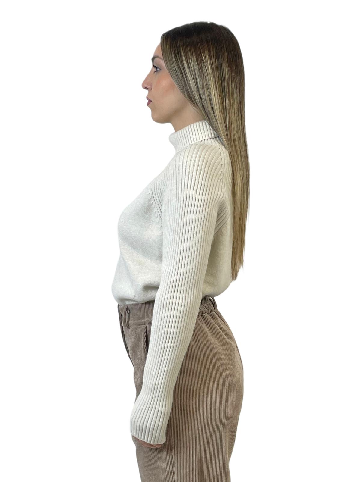 ACCADEMIA 20 PULLOVER SIMPLE PANNA