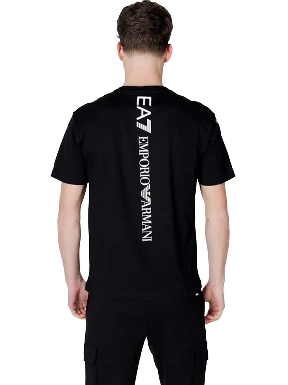 ARMANI T-SHIRT BLACK/WHITE 7M000567 AF10375 MC001