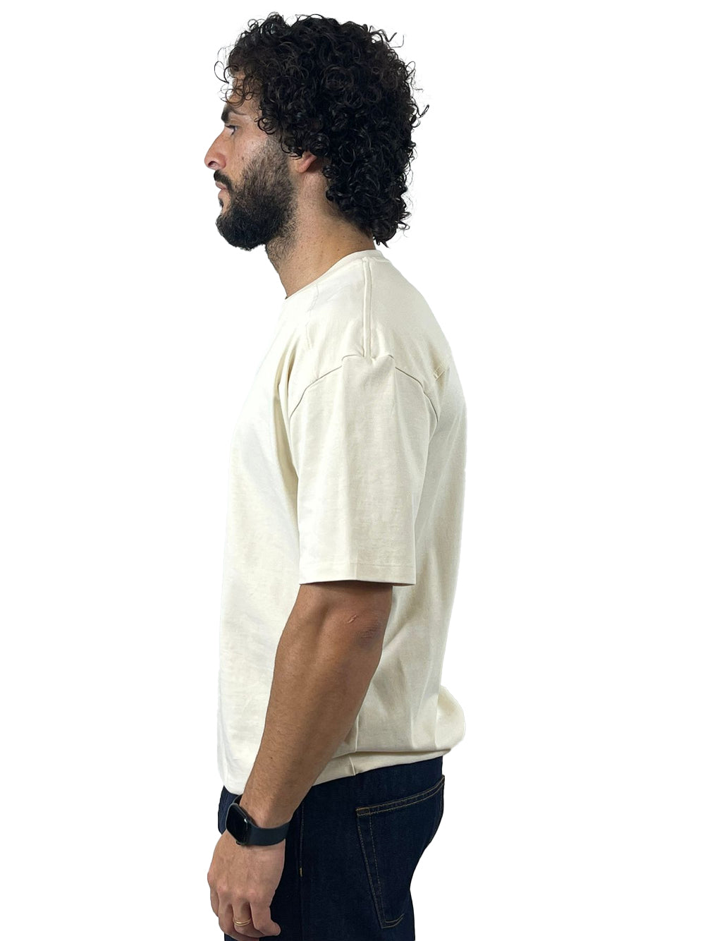 YES LONDON T-SHIRT BEIGE XM4216