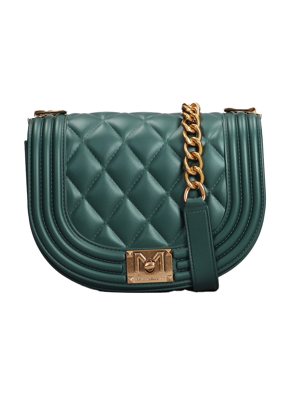 MARC ELLIS FLAT ZOE VERDE METALLIC/ORO DUCALE