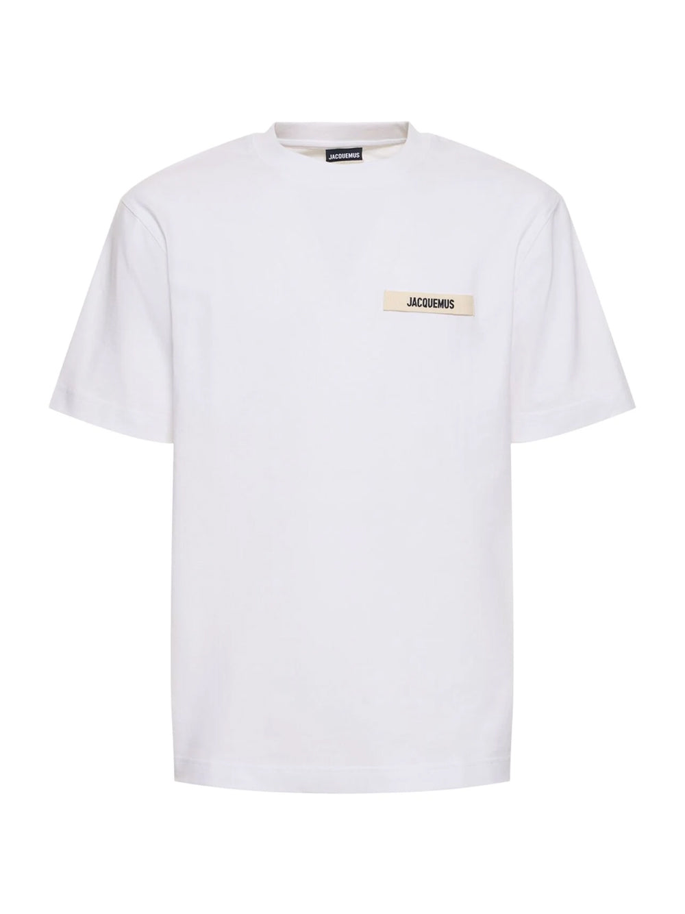 JACQUEMUS LE TSHIRT GROS GRAIN WHITE
