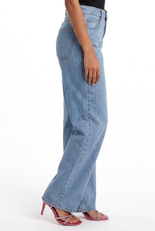 ACCADEMIA JEANS BAGGY BALLON CHIARO
