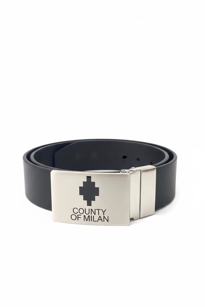 COUNTY OF MILAN BY MARCELO BURLON CINTURA COMAS260507 BLACK/SILVER