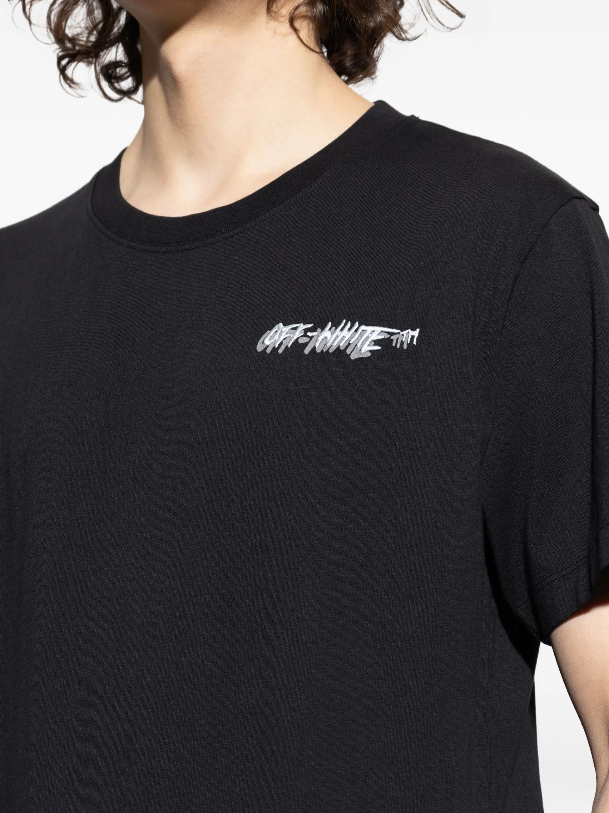 T SHIRT Uomo off white 44MAA027S26J009001 NERA