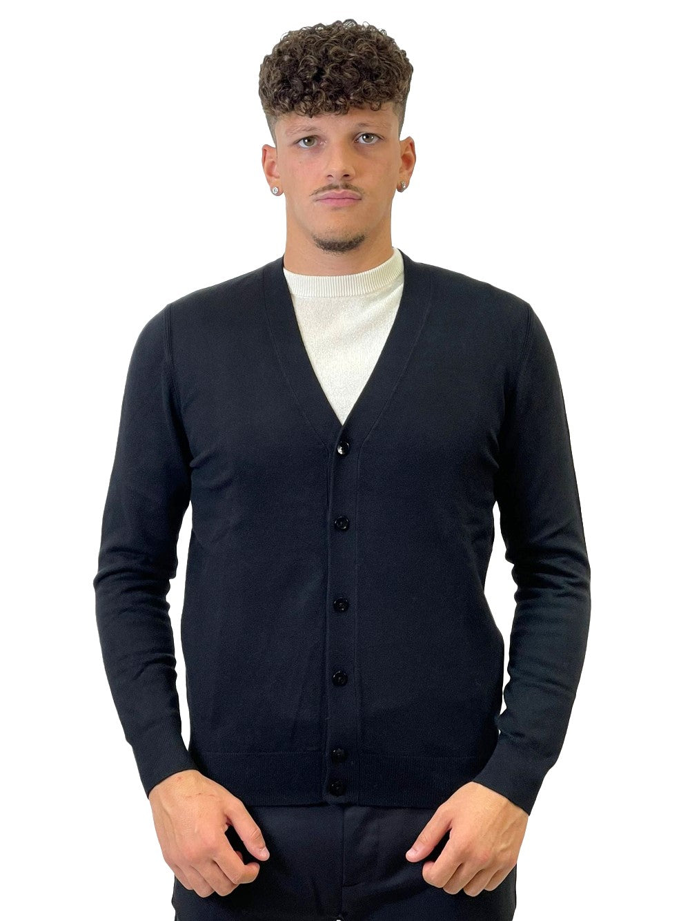 DIKTAT CARDIGAN NERO DK77004