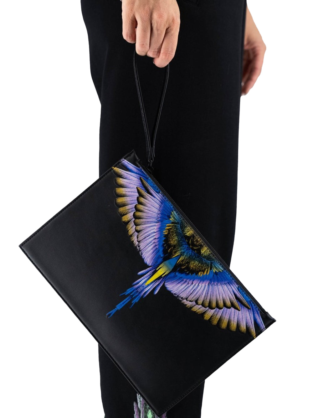 COUNTY OF MILAN BY MARCELO BURLON POCHETTE COMAF250135UNICA0843 NERO/BLUE