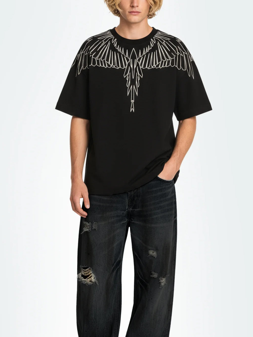 COUNTY OF MILAN BY MARCELO BURLON T-SHIRT F5CAMATH003 110