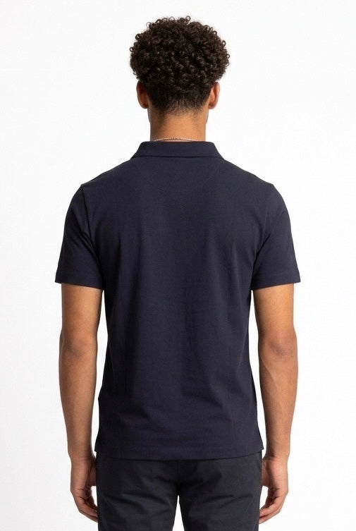 HESKIMO POLO OXFORD 3D HE1410003 BLU