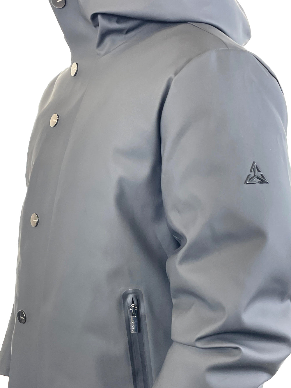 HESKIMO LONG PARKA RUBBER TOUCH IMBOTTITO HE9440016 NERO