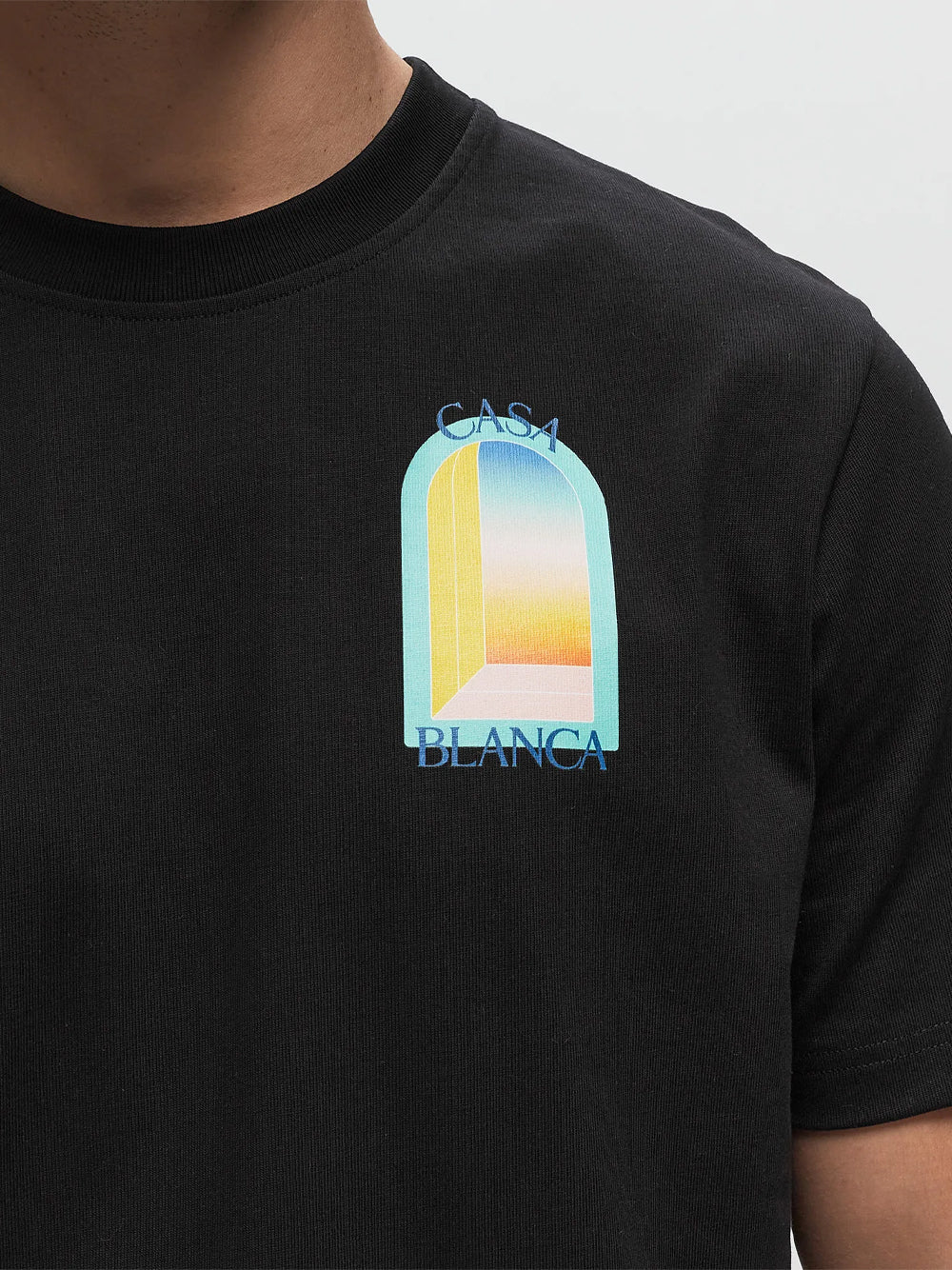 CASABLANCA L'ARCH COLORE' T-SHIRT