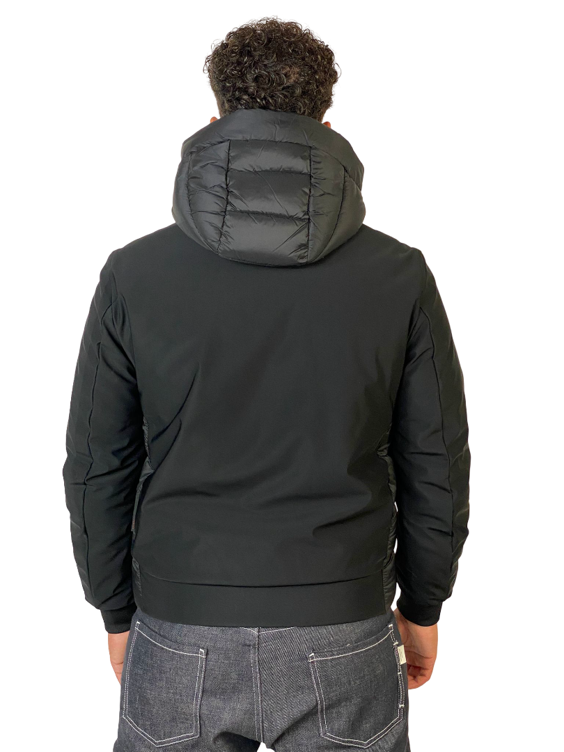 SEINSE GIUBBOTTO TECNICO NERO GBI1083SS