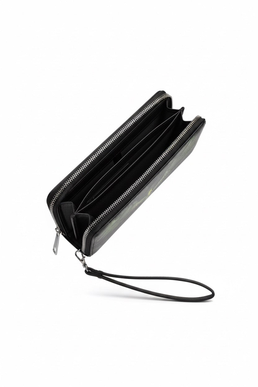 COUNTY OF MILAN BY MARCELO BURLON POCHETTE CMOAS260360 BLACK/ROYAL WINGS